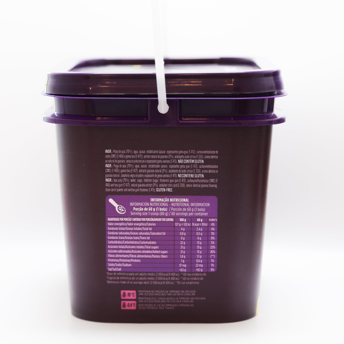 Acaí con Guaraná Polpanorte Scoopable 3.6 kg