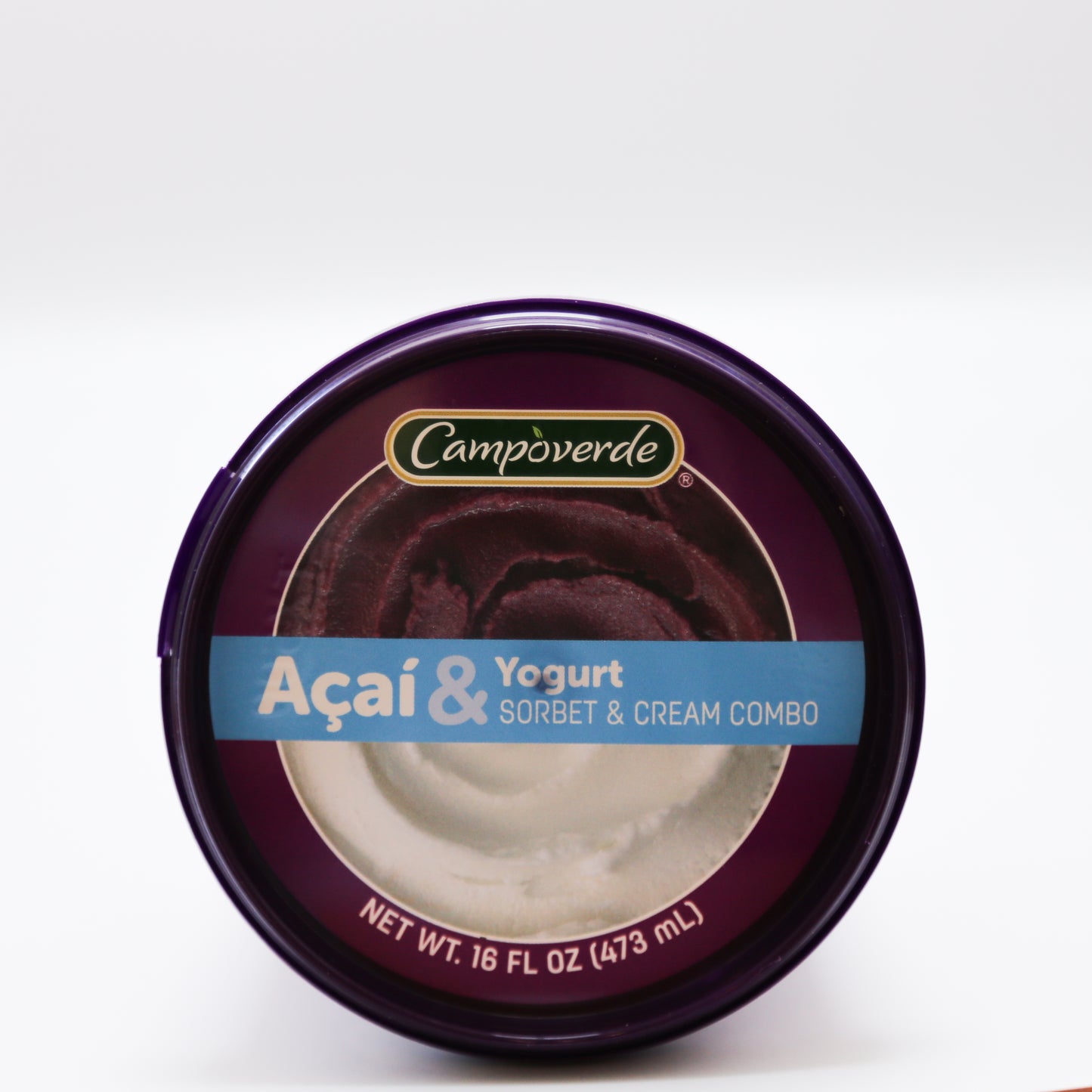 Acaí & Yogurt Sorbet & Cream Combo