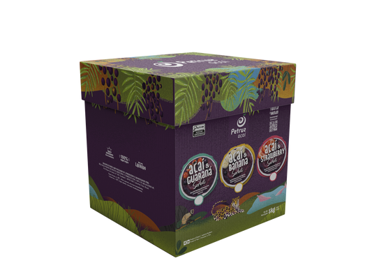 ACAÍ CON GUARANÁ  PETRUZ 5L SCOOPABLE