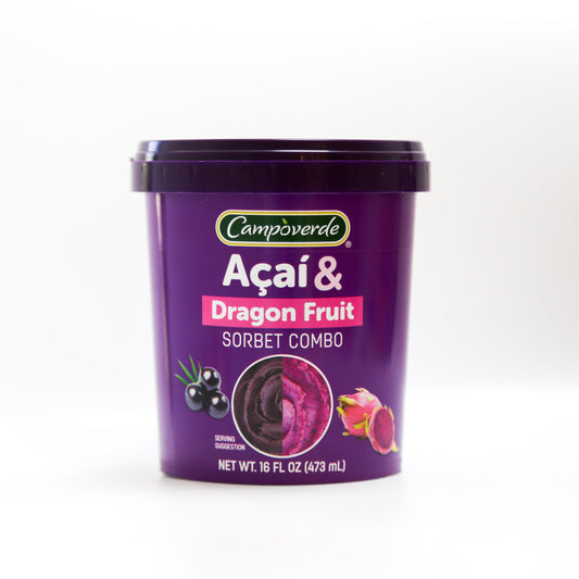 Acaí & Dragon Fruit Sorbet Combo