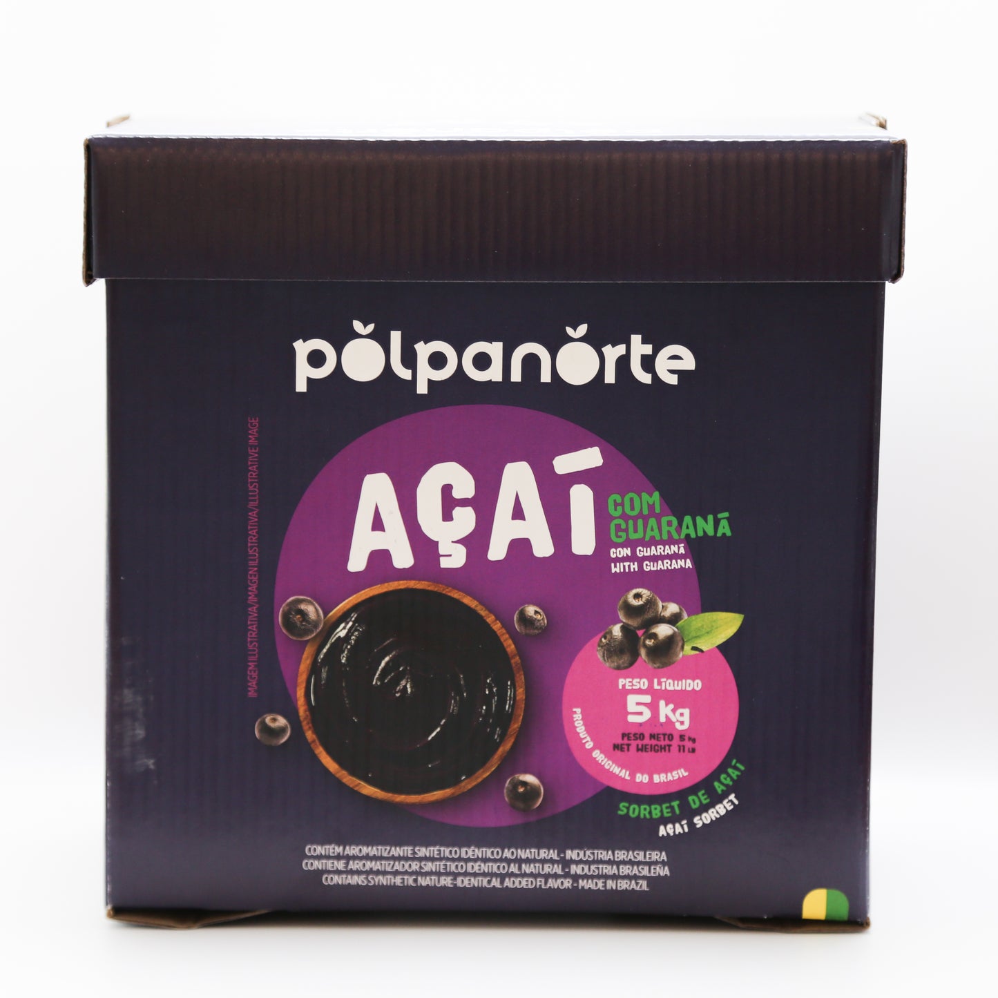 Acaí con guaraná Polplanorte Scoopable 5 kg