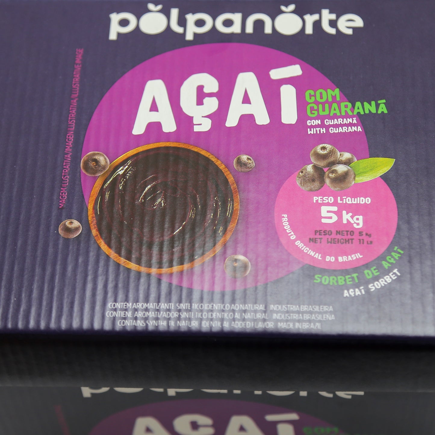 Acaí con guaraná Polplanorte Scoopable 5 kg