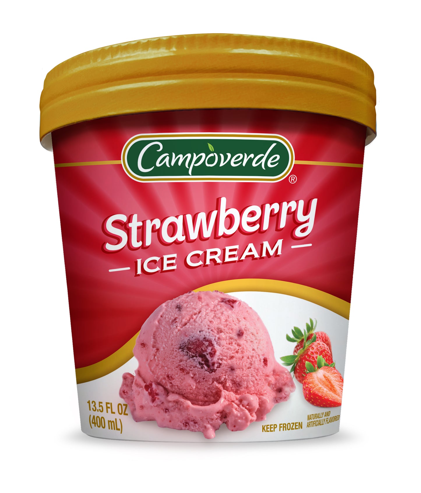 Strawberry Ice Cream 400ml