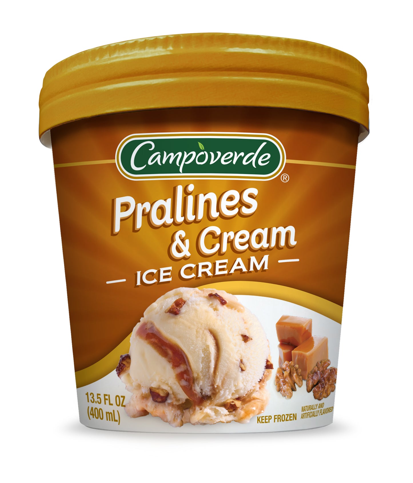 Pralines & Cream Ice Cream 400ml