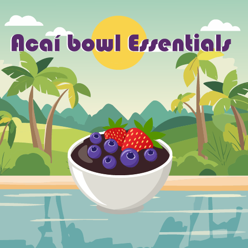 ingredientes acai bowl.