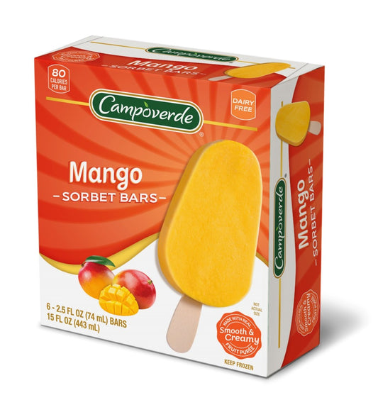 Paletas Mango Sorbet