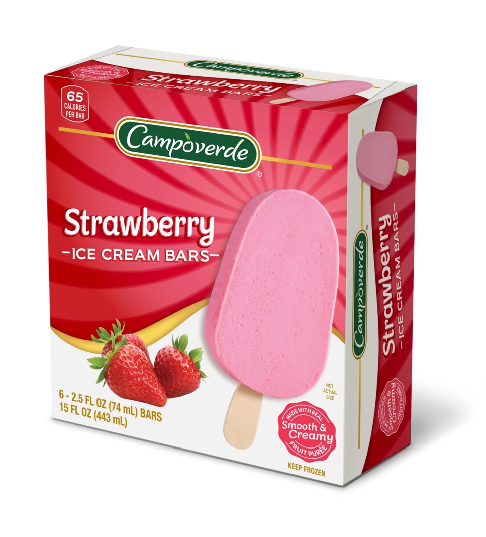 Paletas Strawberry Ice Cream